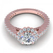 1.20CT round cut diamonds engagement ring , picture number 1