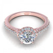 1.35CT round cut diamonds engagement ring , picture number 1