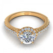 1.35CT round cut diamonds engagement ring , picture number 1