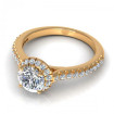1.35CT round cut diamonds engagement ring , picture number 2