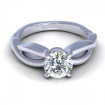 0.80CT round cut diamonds solitaire ring , picture number 1