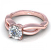 0.35CT round cut diamonds solitaire ring , picture number 2
