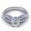 0.75CT round cut diamonds engagement ring , picture number 0