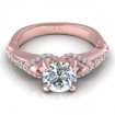 0.60CT round cut diamonds engagement ring , picture number 1