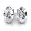 2.00CT marquise cut diamonds stud earrings , picture number 0