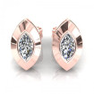 0.25CT marquise cut diamonds stud earrings , picture number 0