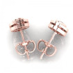 0.25CT marquise cut diamonds stud earrings , picture number 2