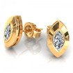1.50CT marquise cut diamonds stud earrings , picture number 1