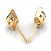 0.50CT marquise cut diamonds stud earrings , picture number 2