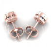 0.50CT oval cut diamonds stud earrings , picture number 2
