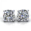 0.80CT cushion cut diamonds stud earrings , picture number 0