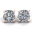 1.50CT cushion cut diamonds stud earrings , picture number 0