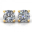 1.50CT cushion cut diamonds stud earrings , picture number 0