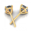 1.50CT cushion cut diamonds stud earrings , picture number 2