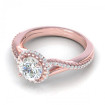 0.60CT round cut diamonds engagement ring , picture number 2