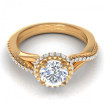 0.60CT round cut diamonds engagement ring , picture number 0