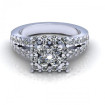1.21CT round cut diamonds engagement ring , picture number 1