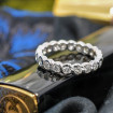 3.00CT round cut diamonds eternity ring , picture number 2