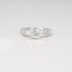 2.40CT princess cut diamonds engagement ring , picture number 3