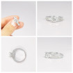 1.80CT princess cut diamonds engagement ring , picture number 7