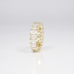 5.20CT Emerald Cut Diamonds Eternity Band , picture number 5