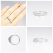 0.80CT Round Cut Diamonds Wedding Band , picture number 6