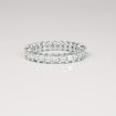1.90CT Princess Cut Diamonds Eternity Band , picture number 3