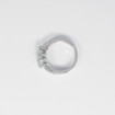 1.10CT Princess Cut Diamond Wedding Band , picture number 6