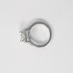 0.75CT princess and round cut diamonds engagement ring , picture number 5