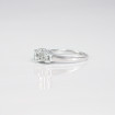 1.30CT Round Cut Diamonds Three Stone Ring , picture number 8