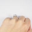 1.30CT Round Cut Diamonds Three Stone Ring , picture number 11