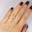 0.25CT Round Cut Diamond Solitaire Ring , picture number 6