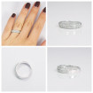 0.45CT round cut diamonds wedding band , picture number 22