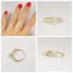 1.95CT Round Cut Diamonds Engagement Ring , picture number 7