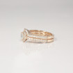 1.10CT Round And Heart Cut Diamonds Bridal Set , picture number 4