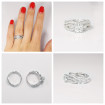 0.70CT Round Cut Diamonds Bridal Set , picture number 7