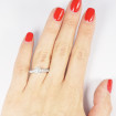 1.15CT round cut diamonds engagement ring , picture number 6