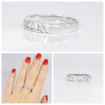 0.60CT Round Cut Diamonds Men's Wedding Band , picture number 6