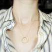 0.45CT round cut diamonds diamond pendants , picture number 4