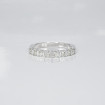 0.50CT round cut diamonds wedding band , picture number 3