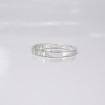 0.50CT round cut diamonds wedding band , picture number 4