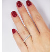 0.50CT round cut diamonds wedding band , picture number 6
