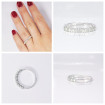 0.50CT round cut diamonds wedding band , picture number 7