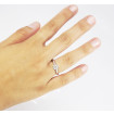 1.00CT round cut diamonds solitaire ring , picture number 5