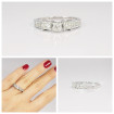 1.20CT Princess Cut Diamonds Engagement Ring , picture number 6