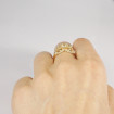 1.20CT Round Cut Diamonds Three Stone Ring , picture number 6