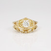 0.55CT Round Cut Diamonds Bridal Set , picture number 3