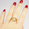 0.55CT Round Cut Diamonds Bridal Set , picture number 6