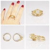 0.55CT Round Cut Diamonds Bridal Set , picture number 7