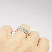 1.65CT Round Cut Diamonds Engagement Ring , picture number 6